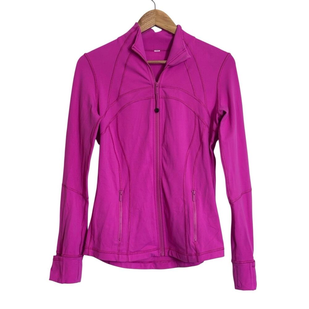 Lululemon Lululemon Define Jacket Nulu hot pink size 8